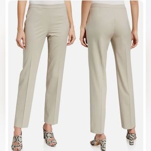 Lafayette 148 New York Bleecker Khaki Dress Pants| SZ 10